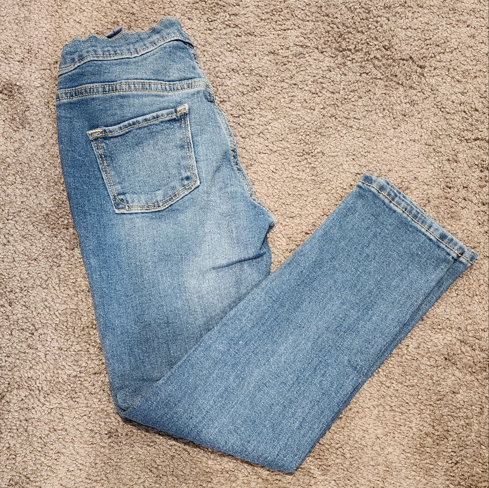Old Navy Girls Light Blue Wash Skinny Jean Size 8 Medium